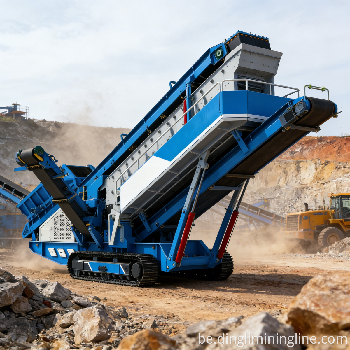 Tracked Mobile Screener Plant (2)